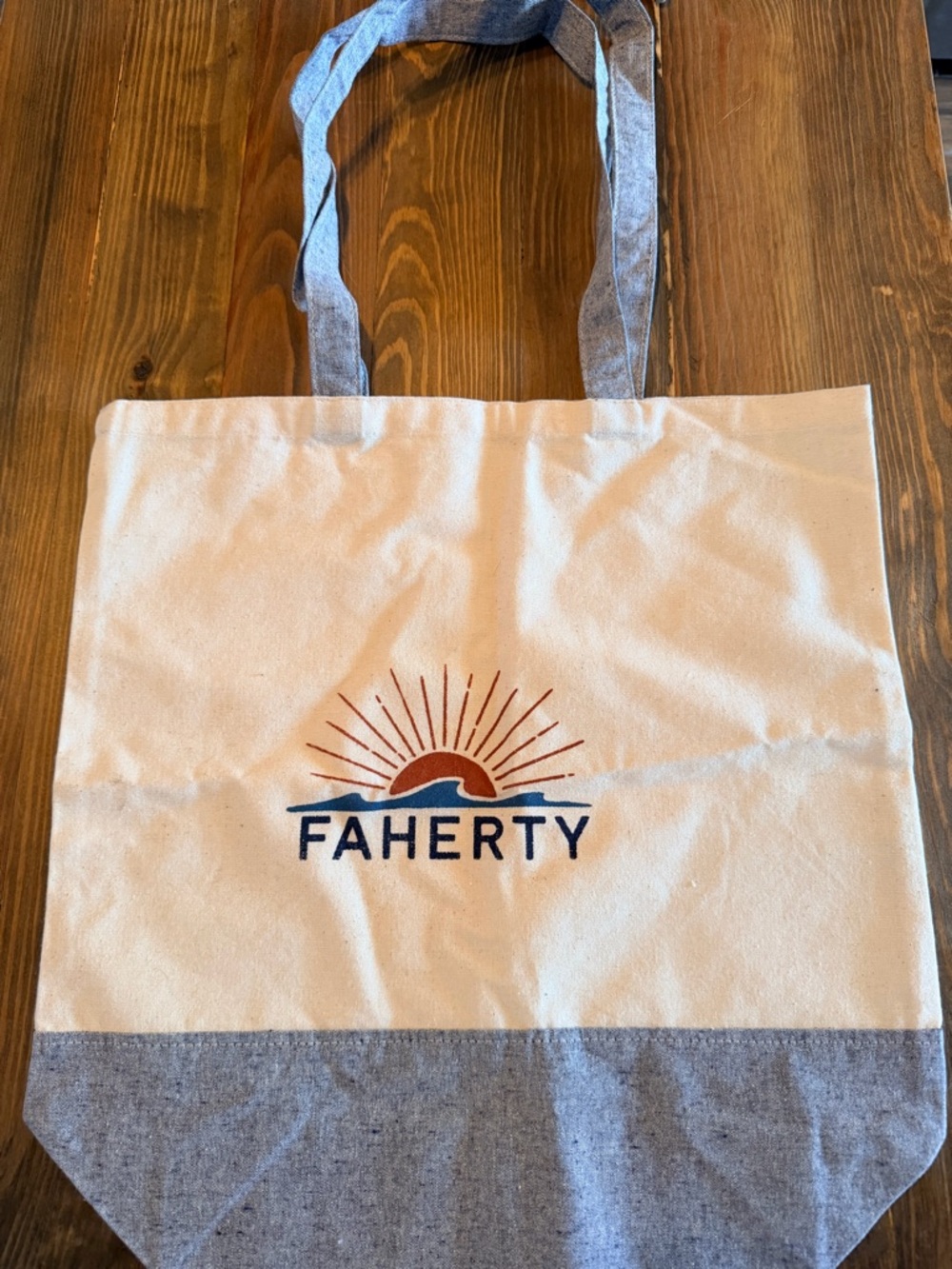 Faherty Signature Canvas‎ Tote Bag